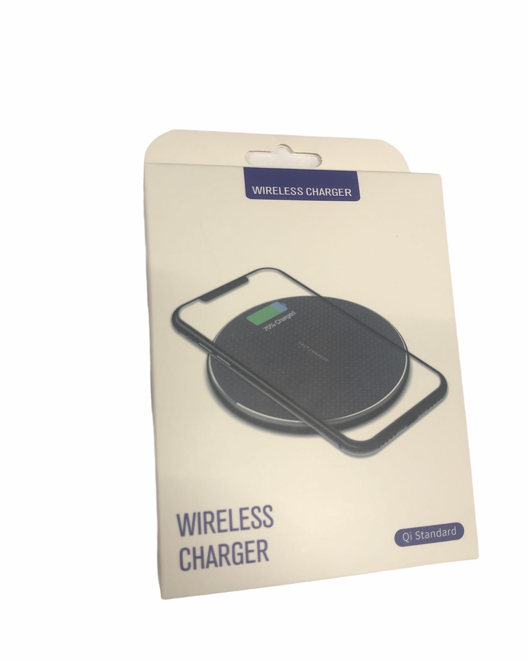 Wireless Fast Charger Qi standard W1 Grey
